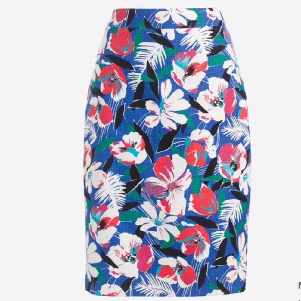 J. Crew Pencil Skirt in Backweave Sz. 4 NWT